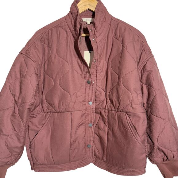 Elan Quilted Bomber Jacket, Women's Size M, NWT - Picture 2 of 8